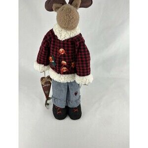 Candy Apple Cottage Christmas‎ Moose Moosle Toe Season Decor Holiday- New!